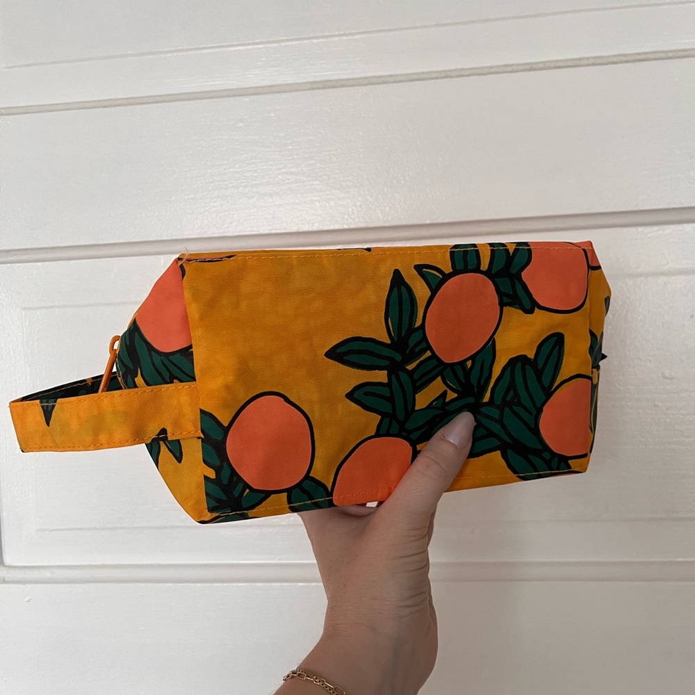 Baggu Orange Branch Dopp Kit